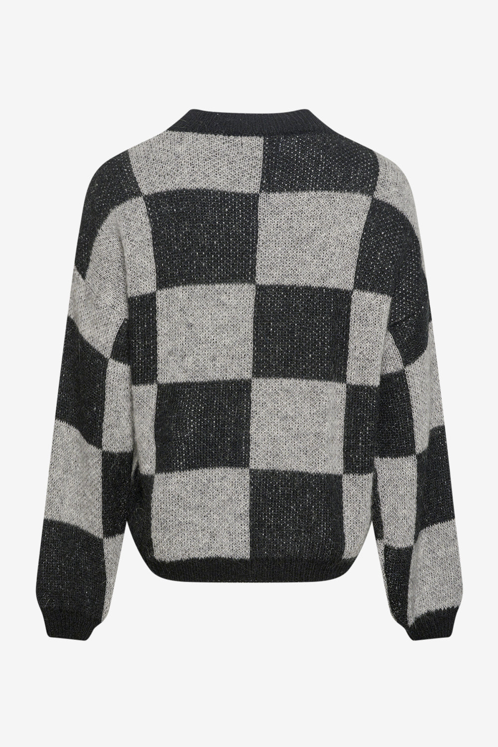 Kiana Knit Sweater Black/Grey