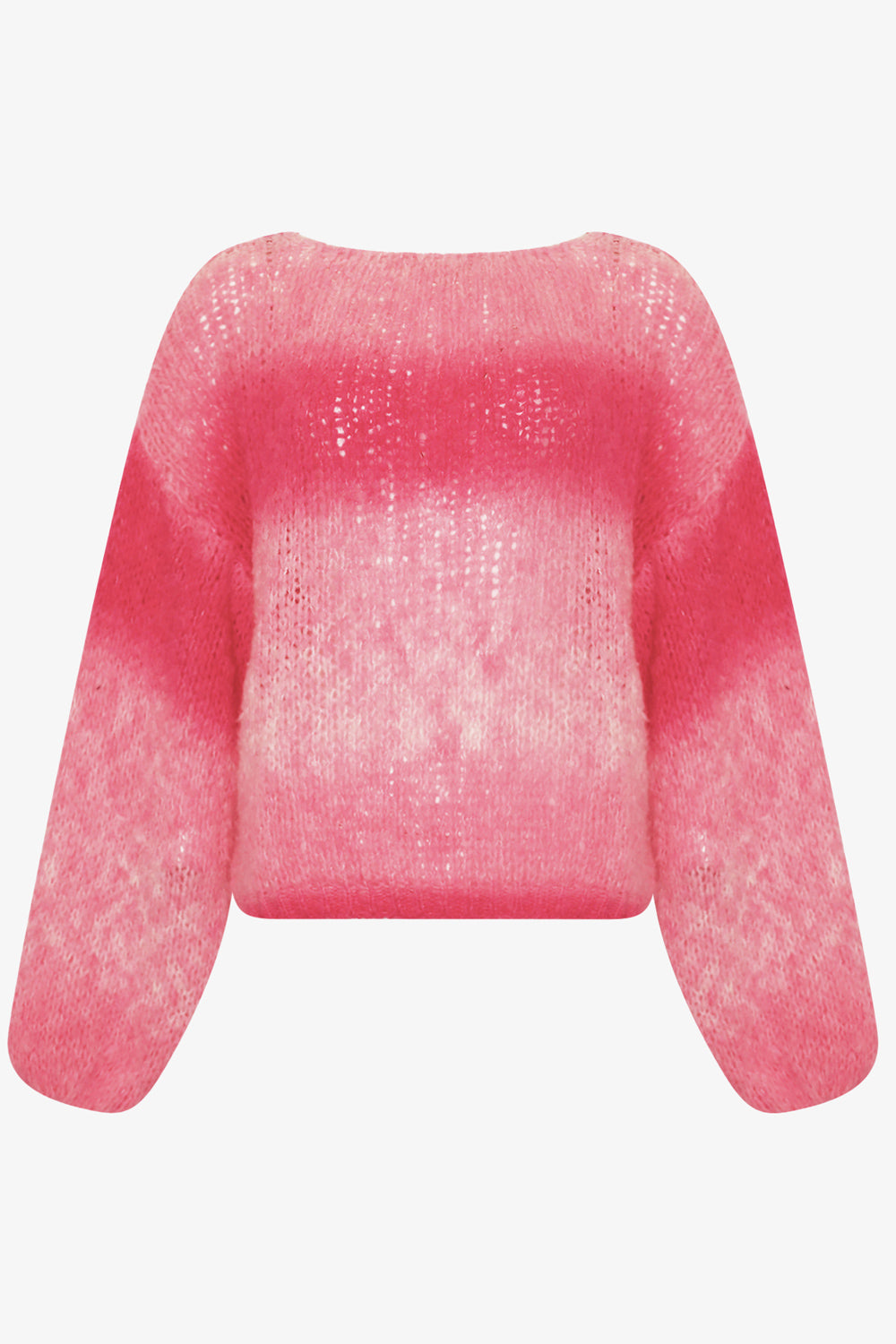 Noellas Kiela Knit Pink Fade. Køb Striktrøjer hos www.noellafashion.dk