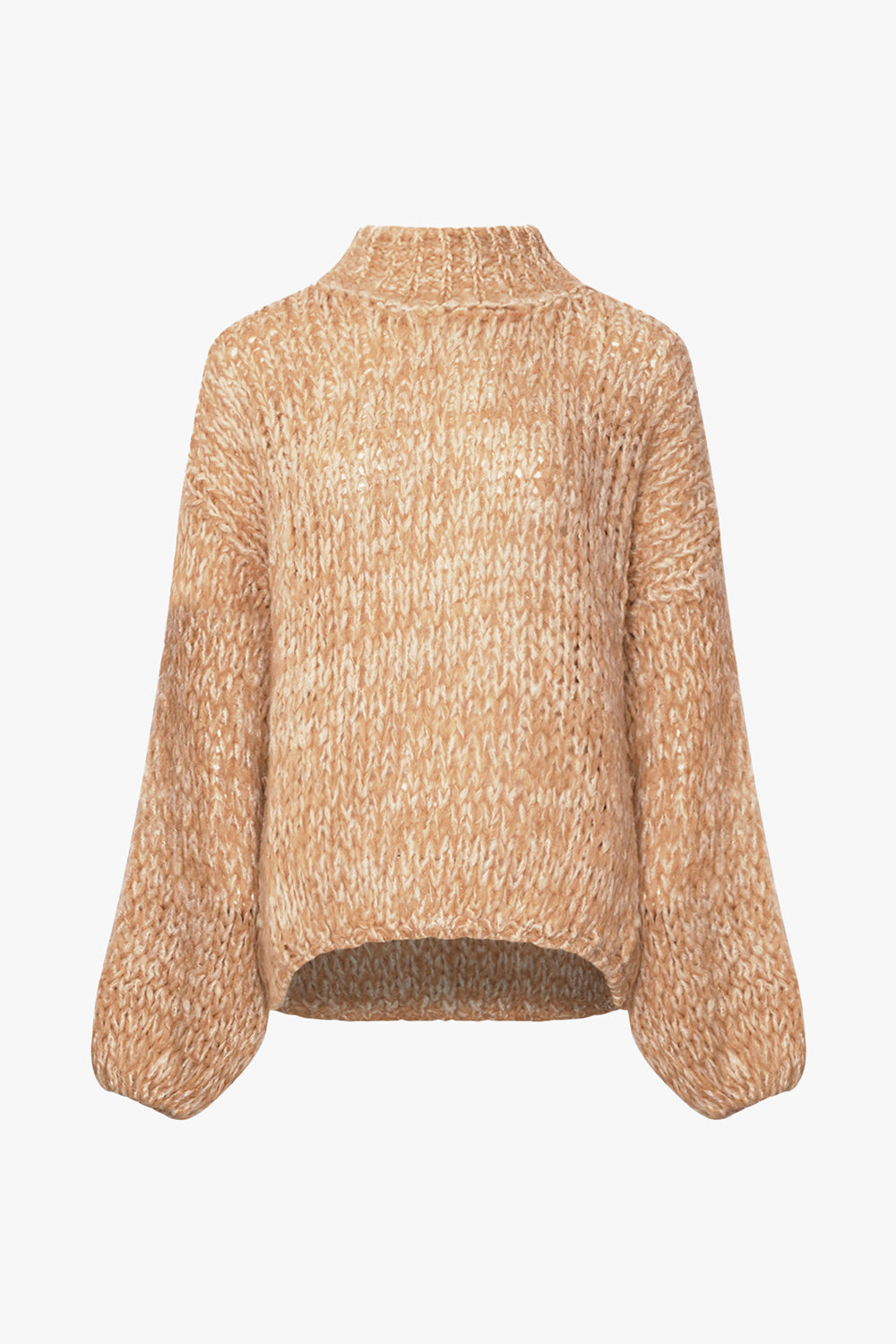 Noellas Kimber Knit Ivory Beige. Køb Striktrøjer hos www.noellafashion.dk