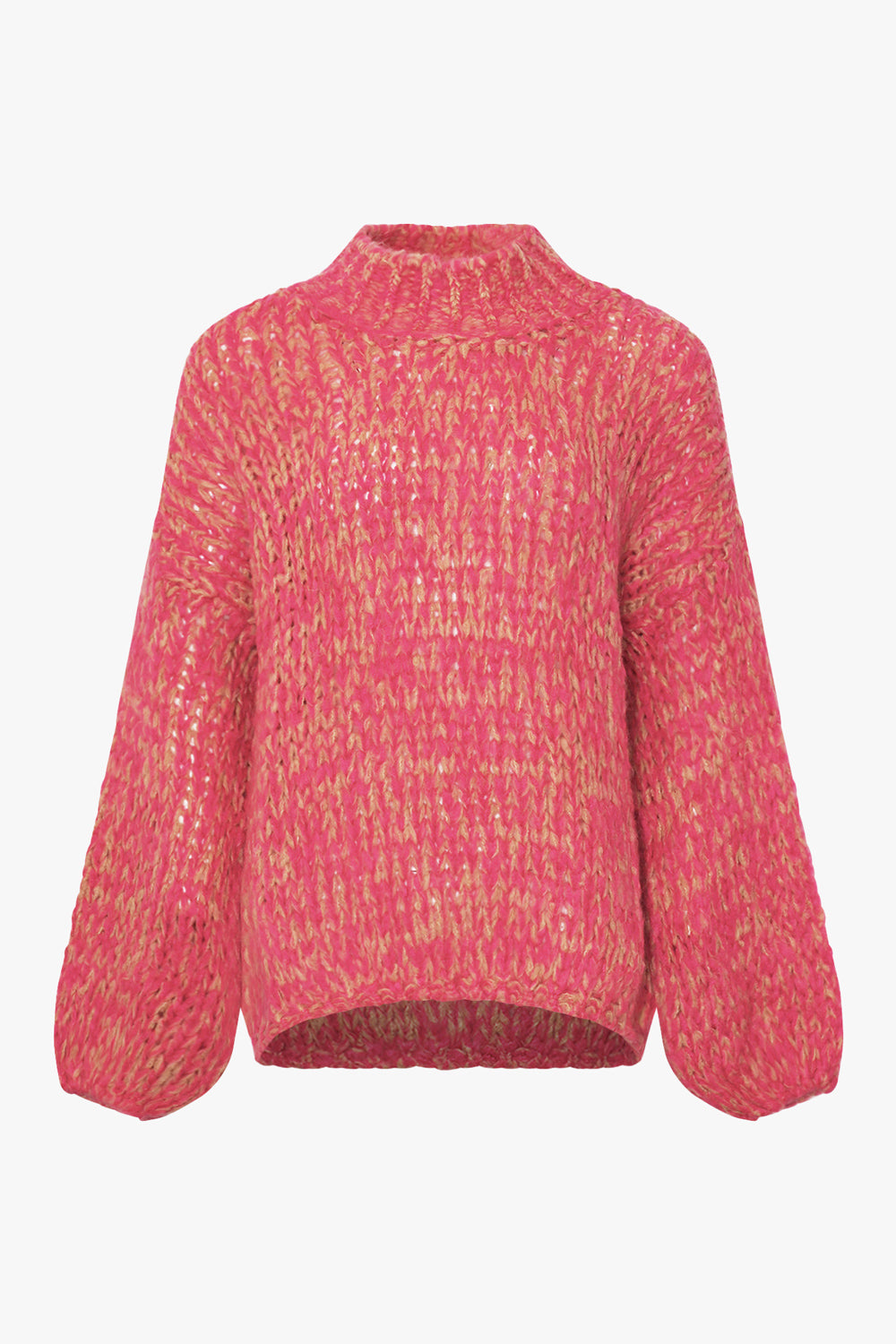 Noellas Kimber Knit Pink Beige. Køb Striktrøjer hos www.noellafashion.dk