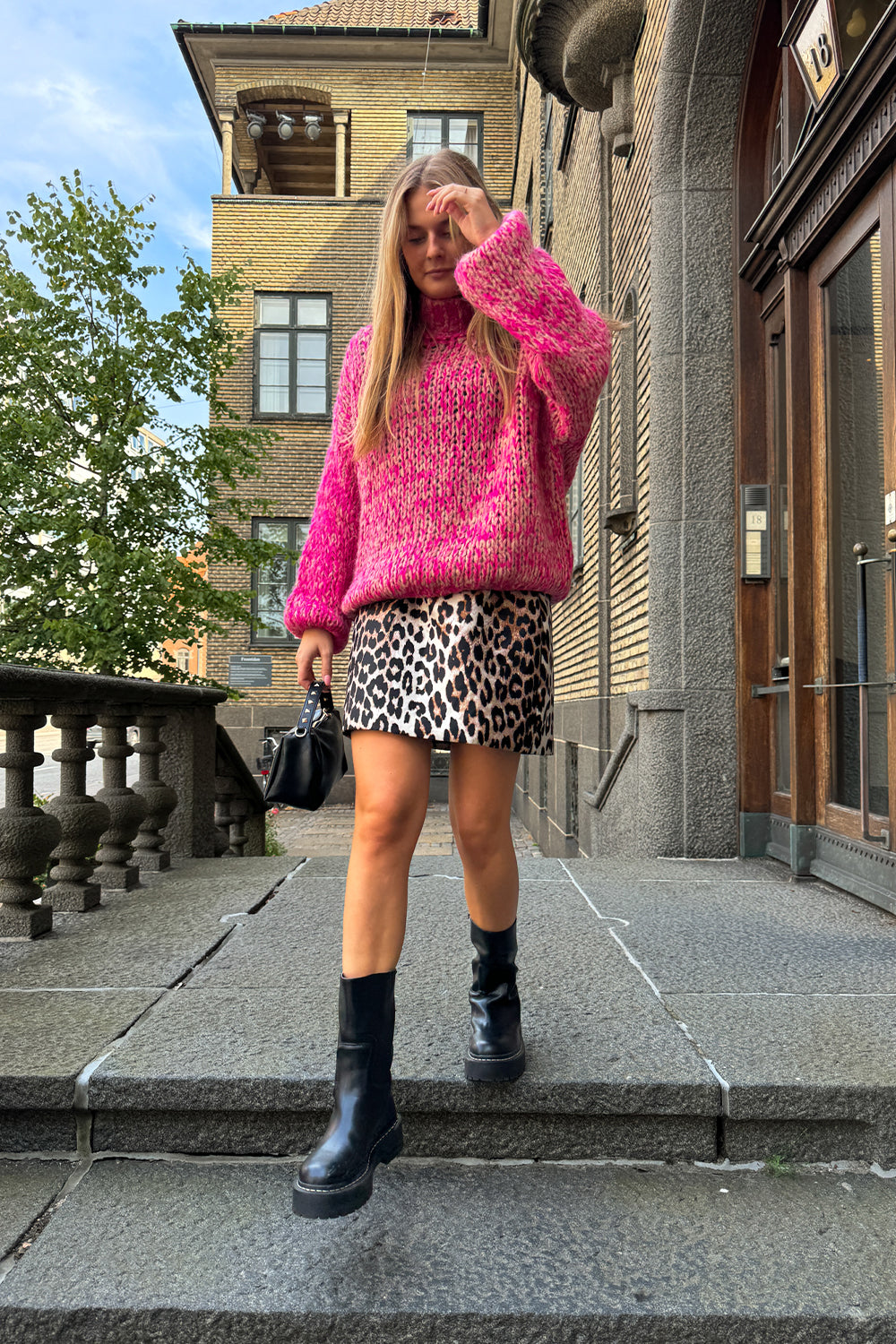 Kimber Knit Pink Beige