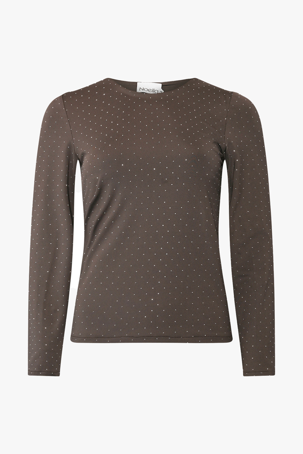 Noellas Kora Top Asphalt Grey. Køb Bluser hos www.noellafashion.dk