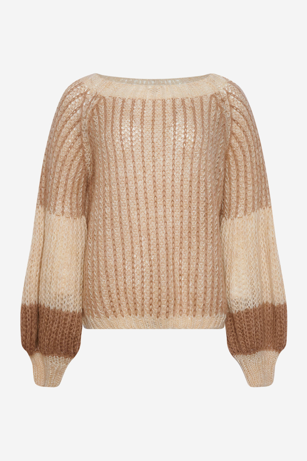 Liana Knit Sweater Cozy Brown