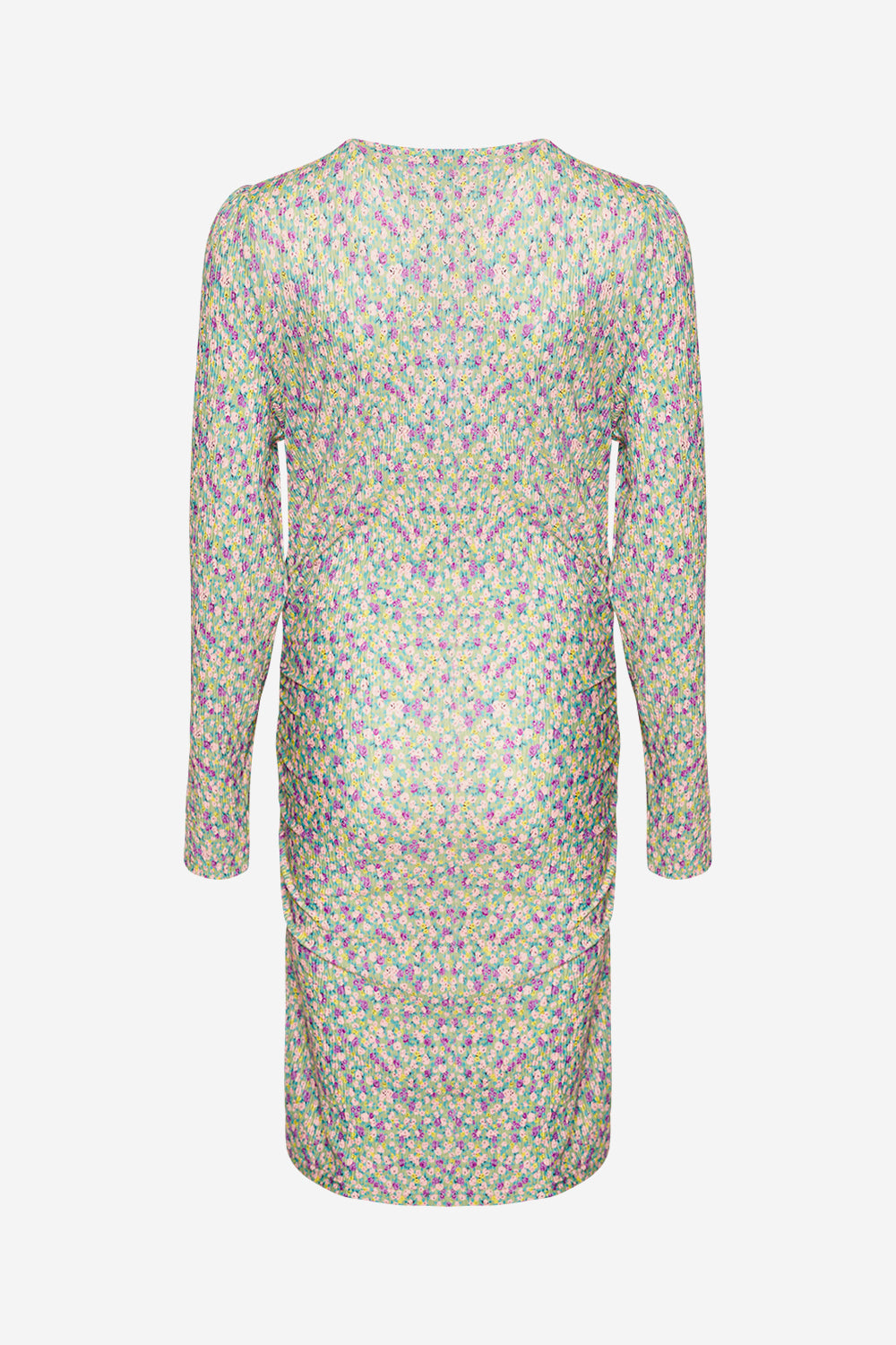 Loan Dress Green mix flower