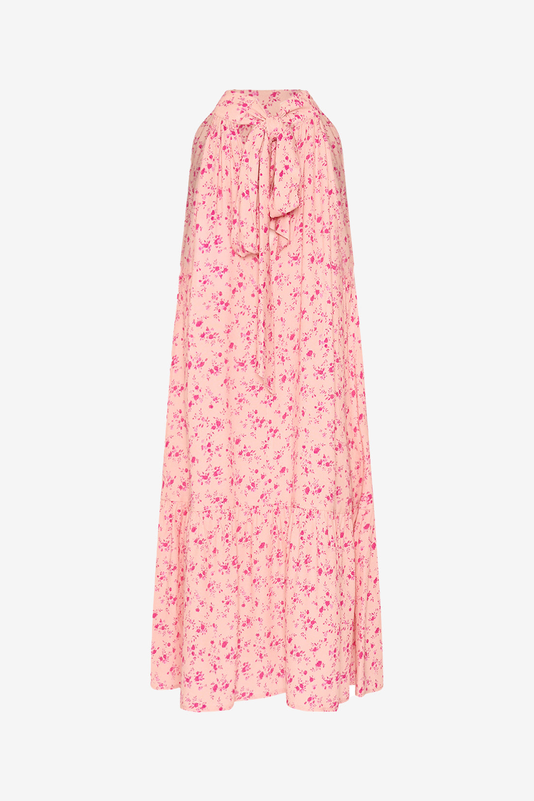 London Short Dress Cheryl Pink Print