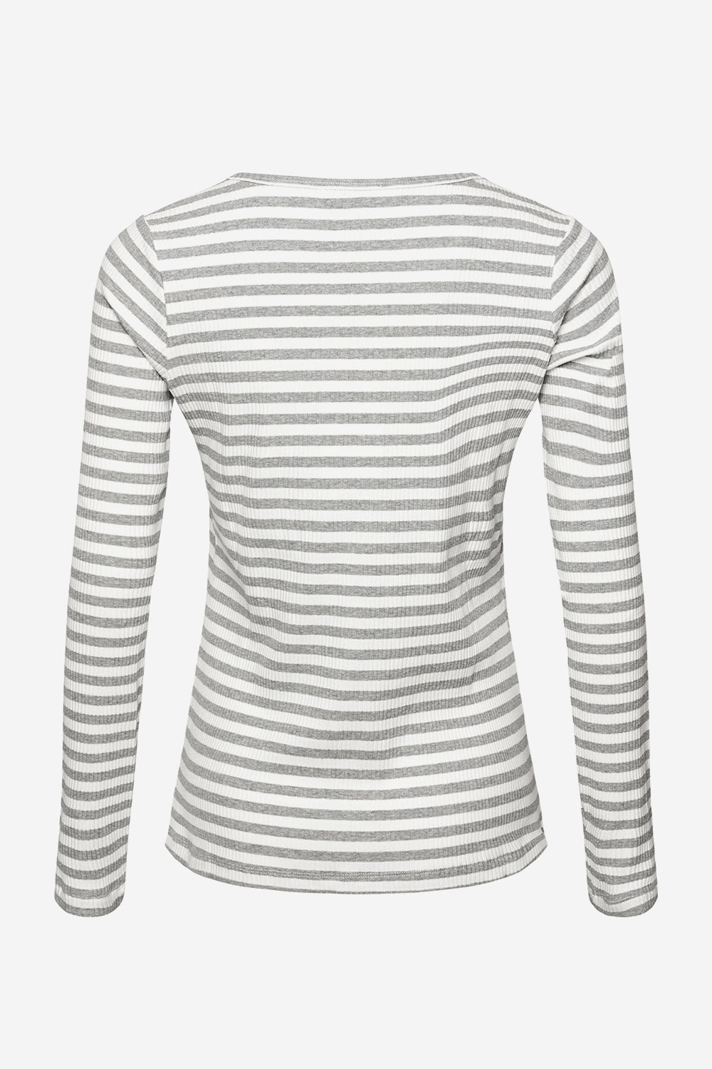 Luelle Tee Long Sleeve Grey Mel/cream