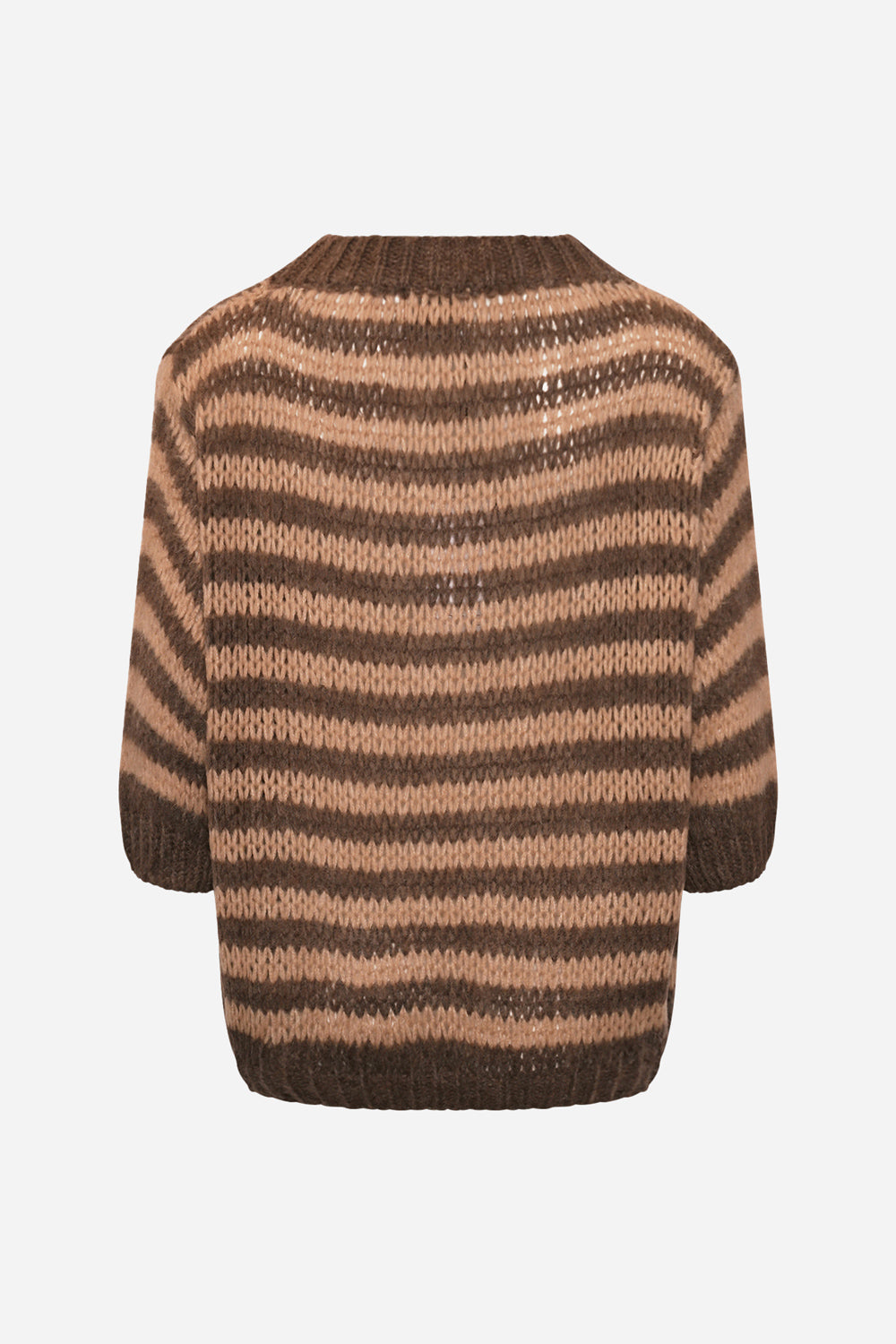 Lyla Knit Camryn Coffee stripe
