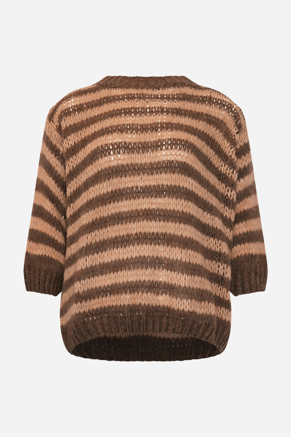 Lyla Knit Camryn Coffee stripe