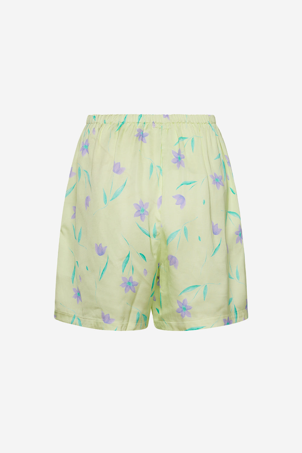Micha Shorts Offwhite w. Flowers