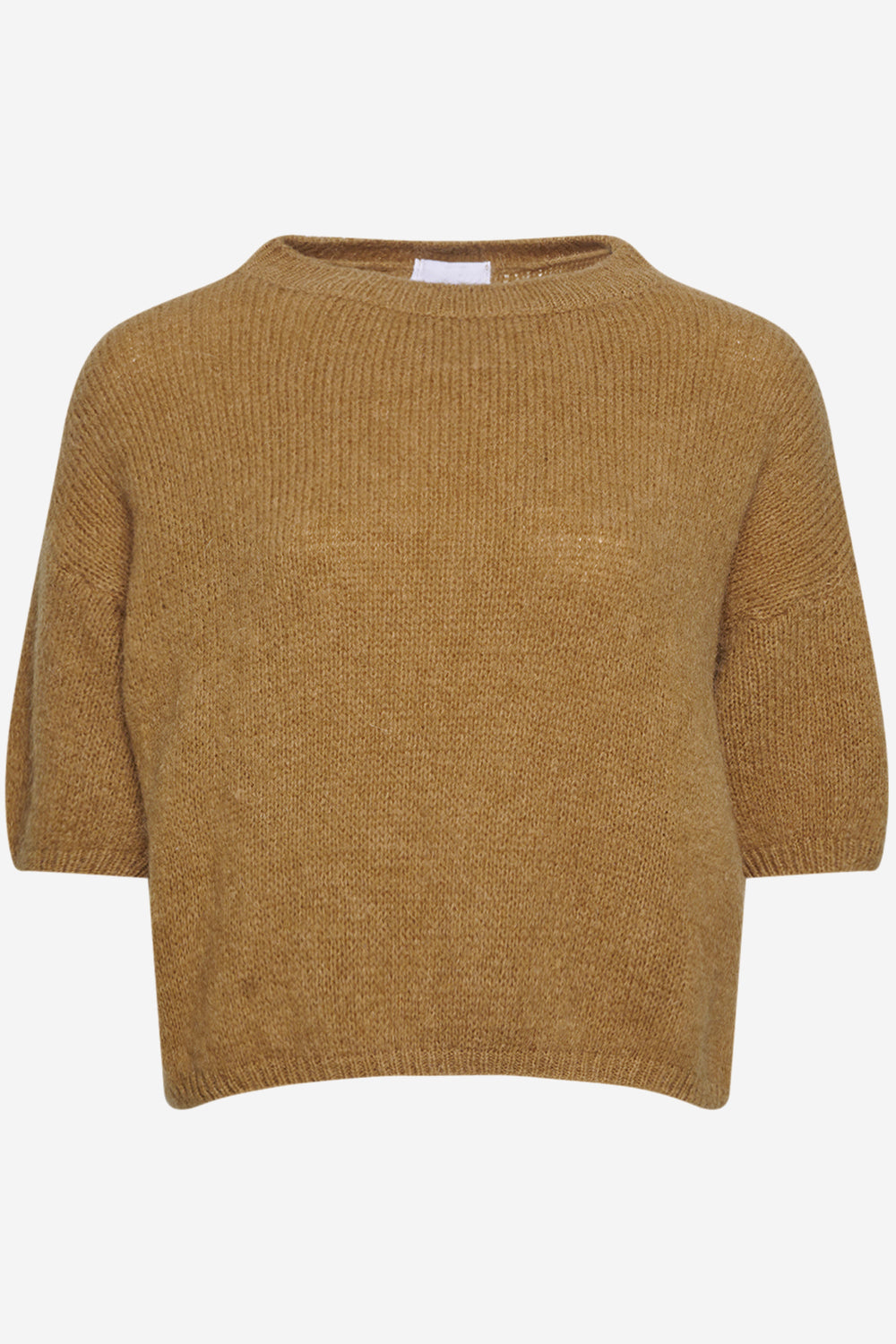 Noellas Mimi Knit Jumper Sand. Køb Striktrøjer hos www.noellafashion.dk