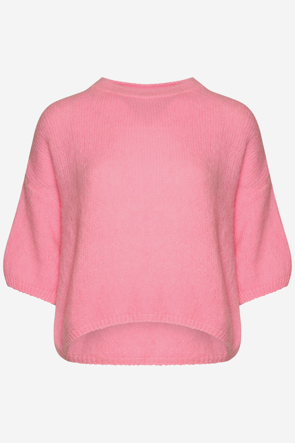 Noellas Mimi Knit Jumper Candy pink. Køb Striktrøjer hos www.noellafashion.dk