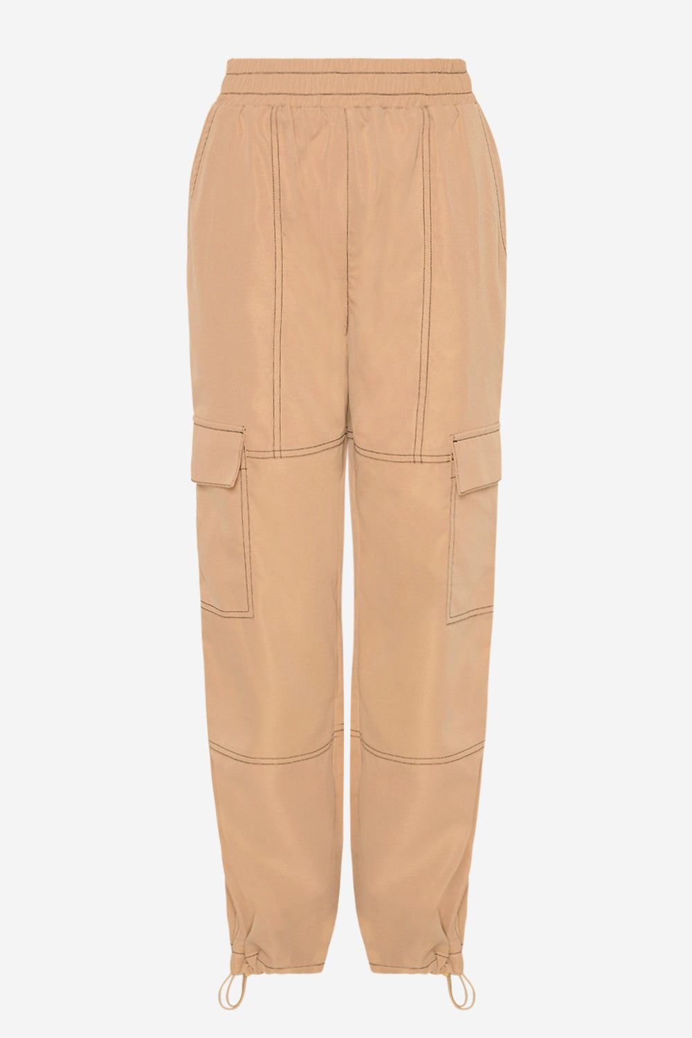 Noellas Noel Cargo Pants Sand. Køb Bukser hos www.noellafashion.dk