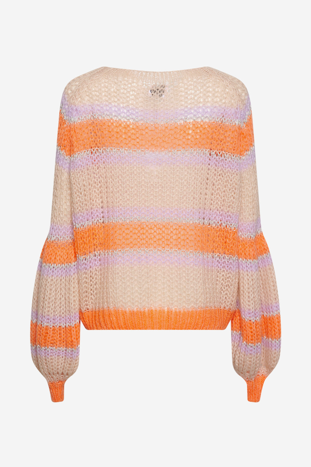 Noellas Pacific Knit Sweater Apricot/Lavender Mix.
