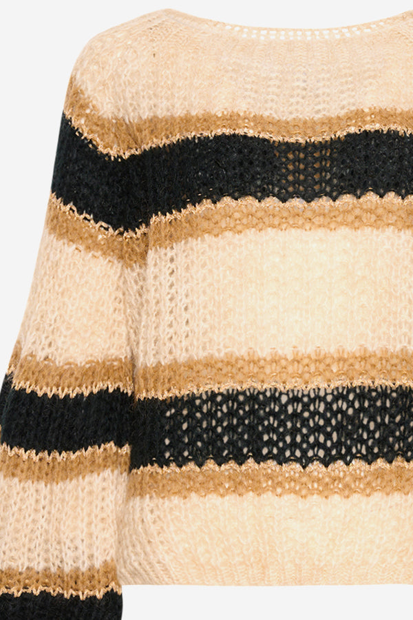 Pacific Knit Sweater Camel Mix