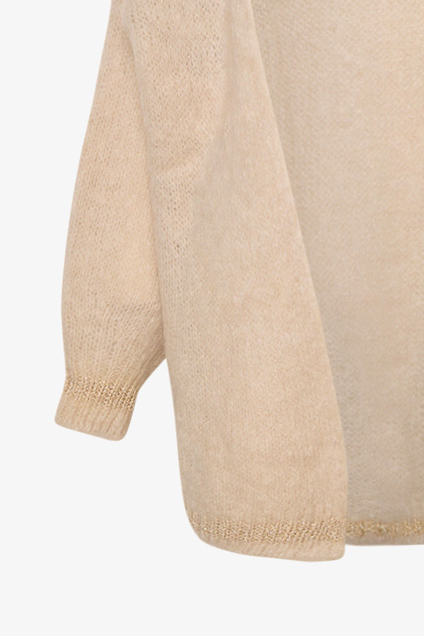 Paida Knit Cardigan Sand