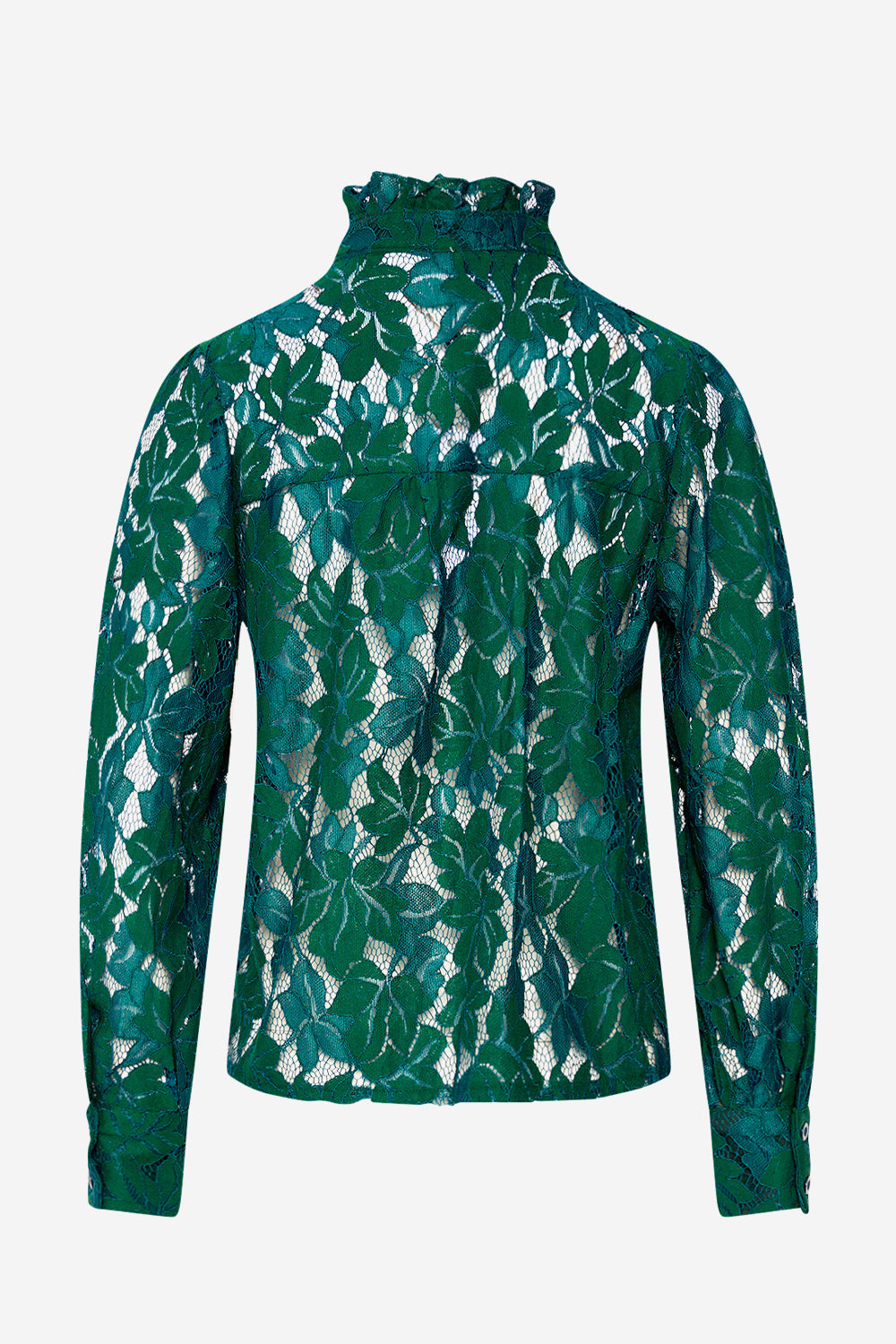 Pixi Shirt Lace Bottle Green