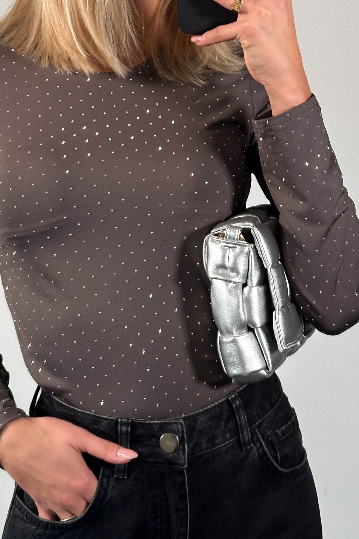Kora Top Asphalt Grey
