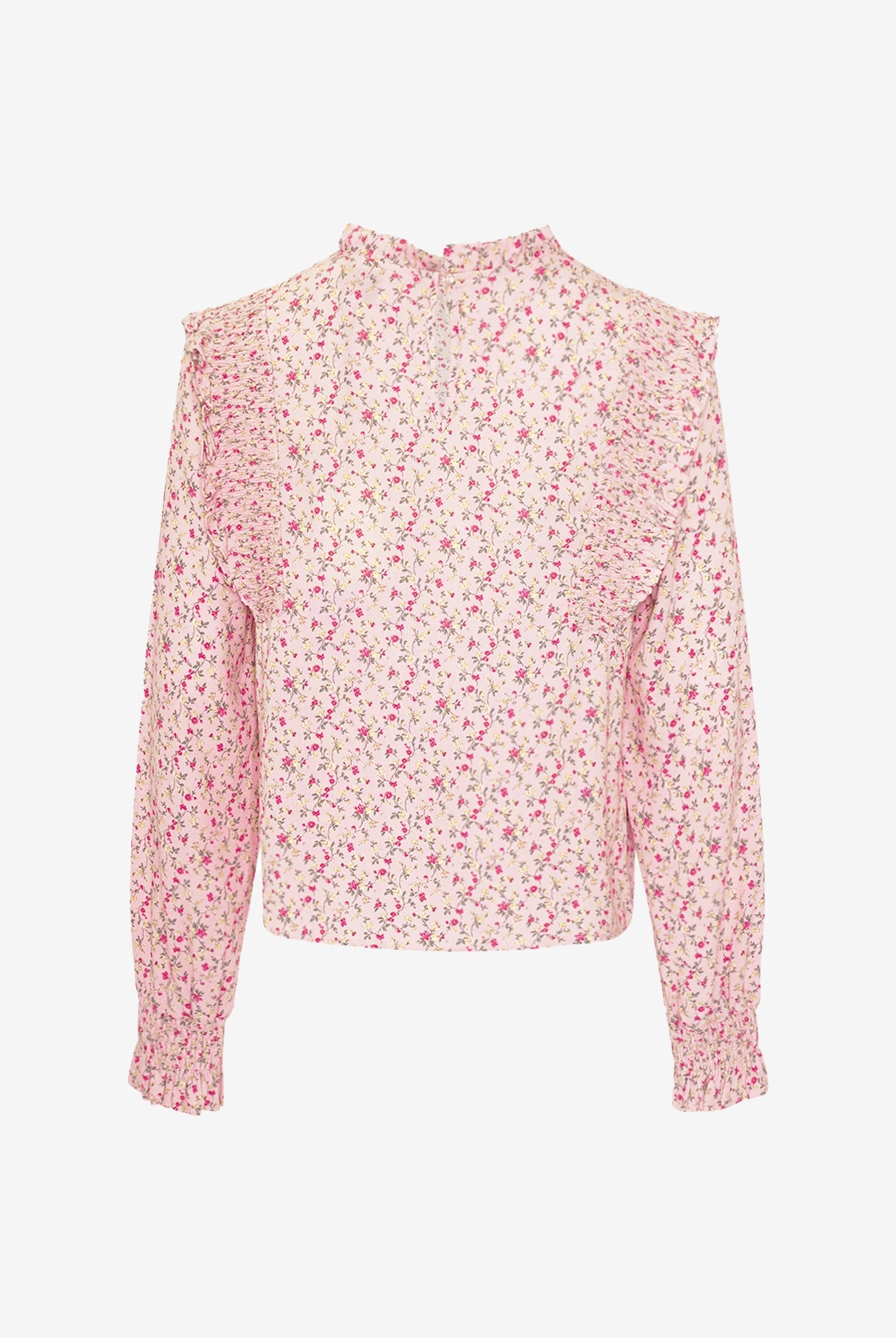 Ruth Blouse Terrena Blush Print