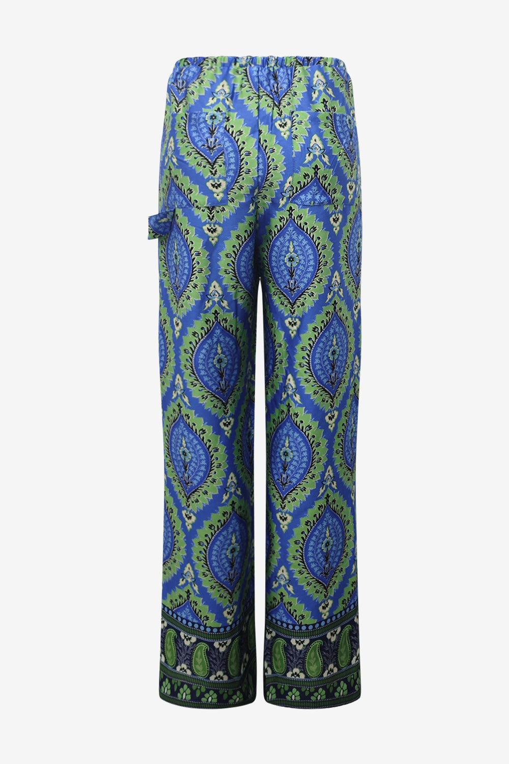 Sally Pants Trisha Blue Print