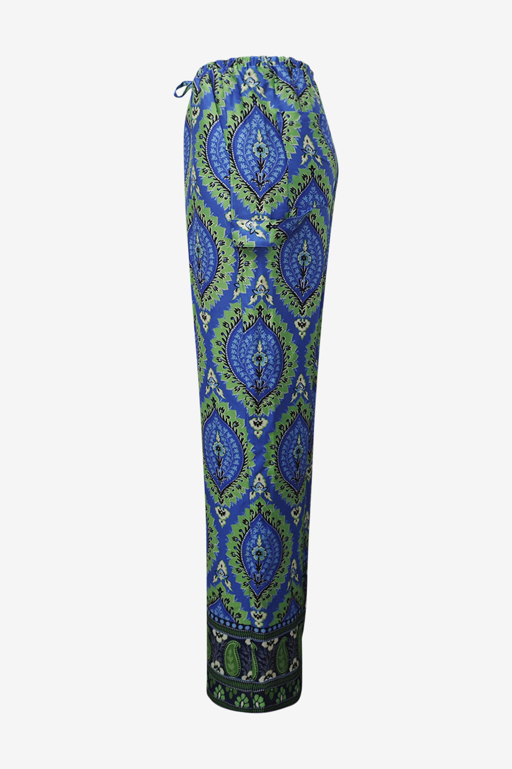 Sally Pants Trisha Blue Print