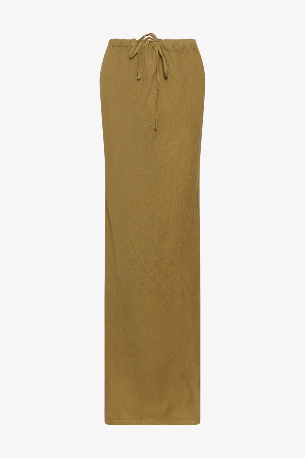 Noellas Samira Linen Skirt Khaki. Køb Nederdele hos www.noellafashion.dk