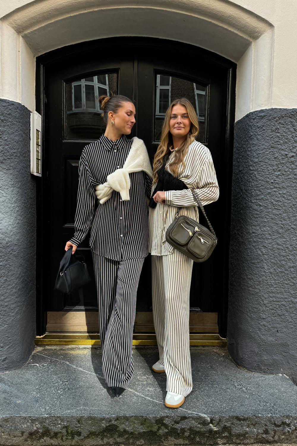 Samira Pants Taya Crème Stripe