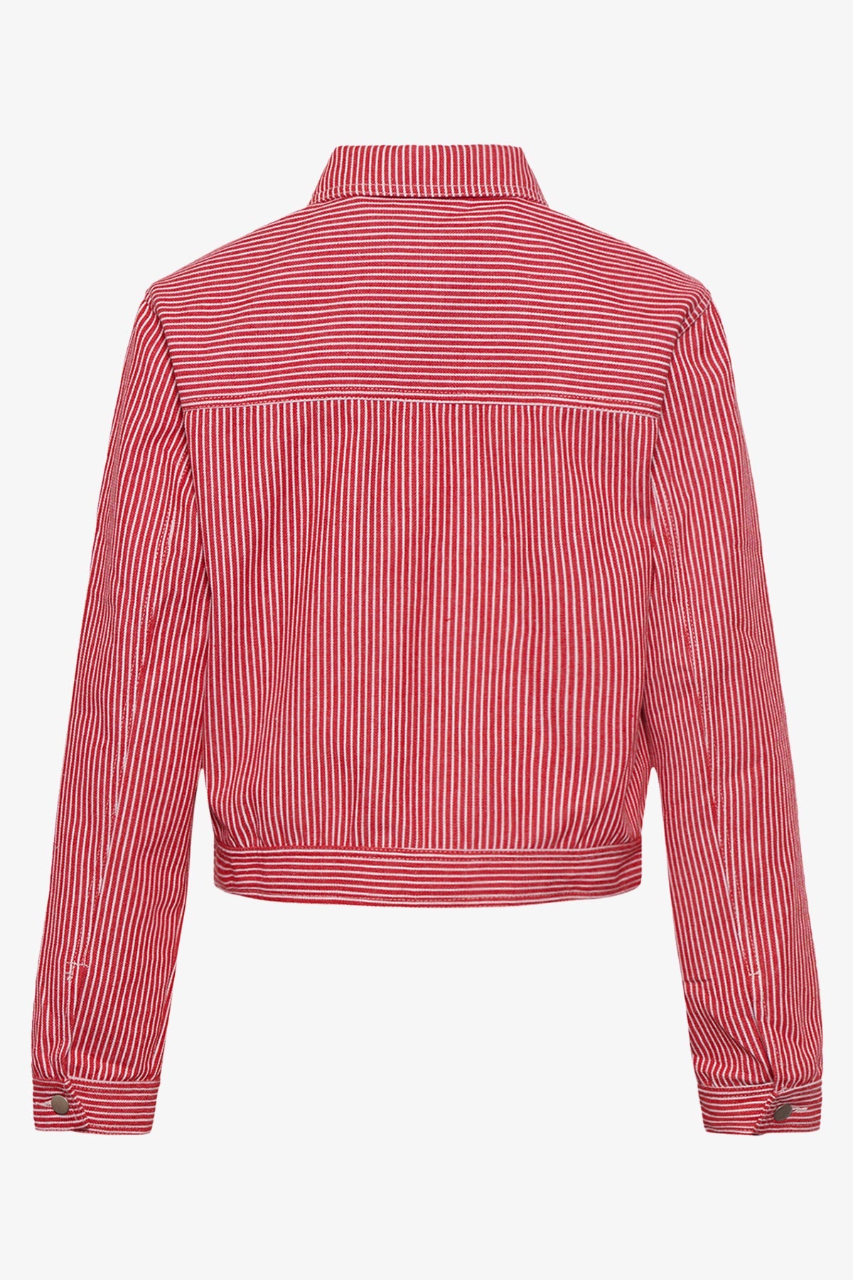 Sawyer Jacket Red/White Stripe