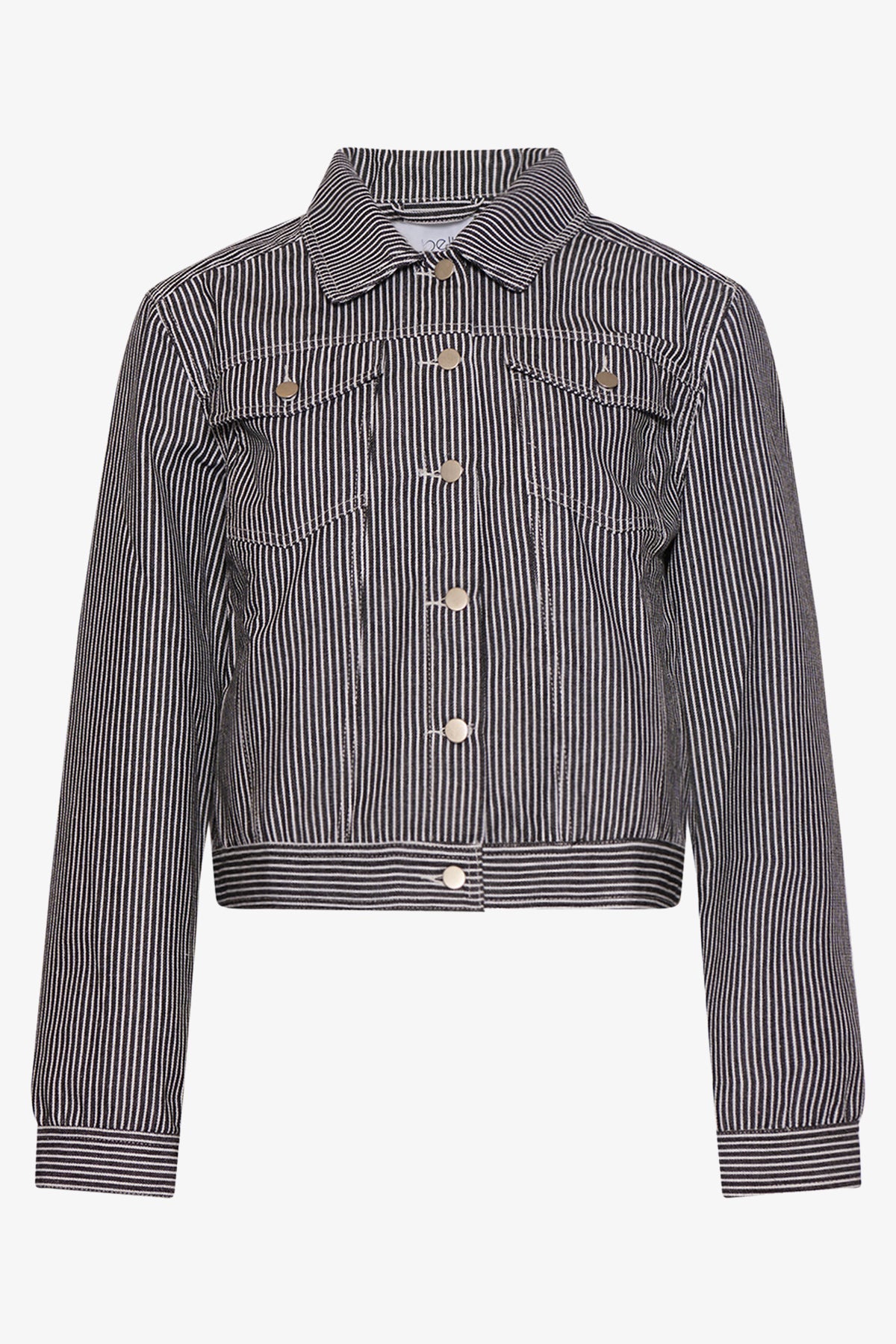 Noellas Sawyer Jacket Black/White Stripe. Køb Jakker hos www.noellafashion.dk