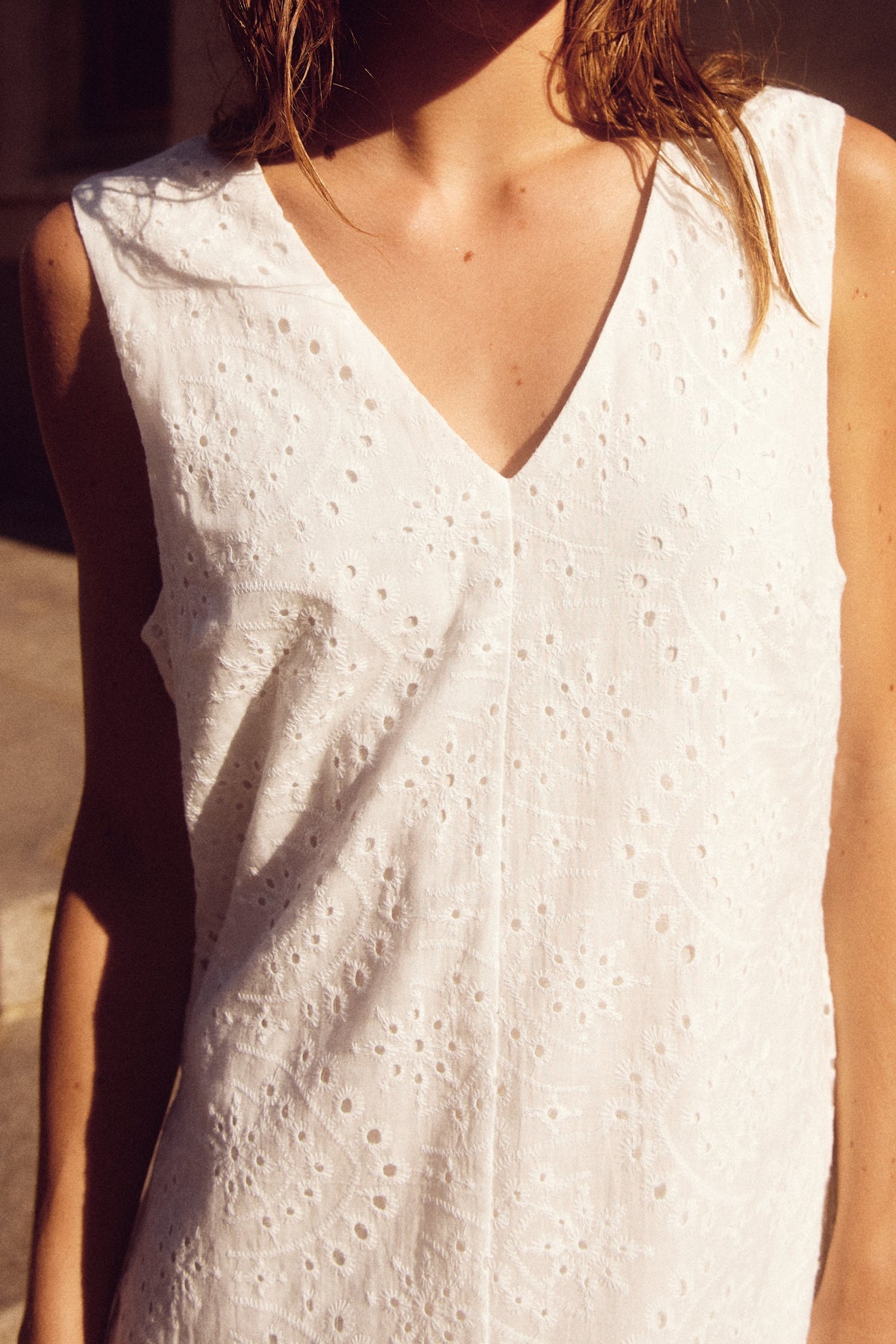 Shani Dress White