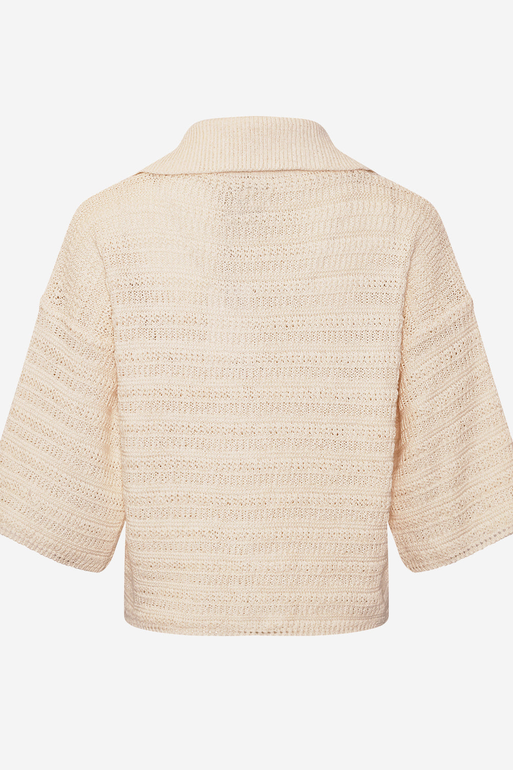 Noellas Shira Knit Cardigan Ivory. Køb Striktrøjer hos www.noellafashion.dk