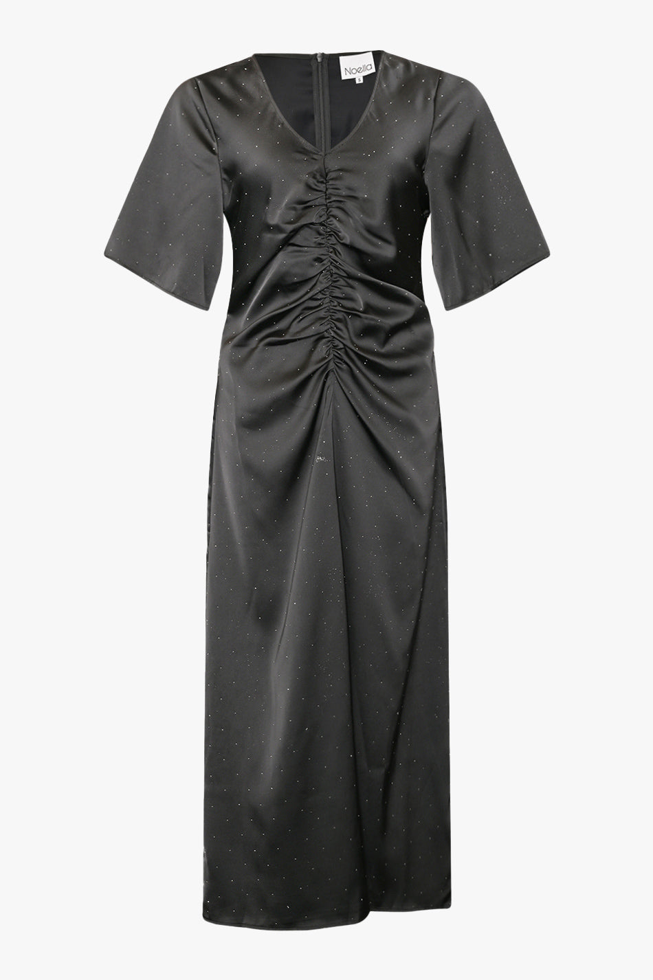 Noellas Soli Long Dress Antique Silver. Køb Kjoler hos www.noellafashion.dk