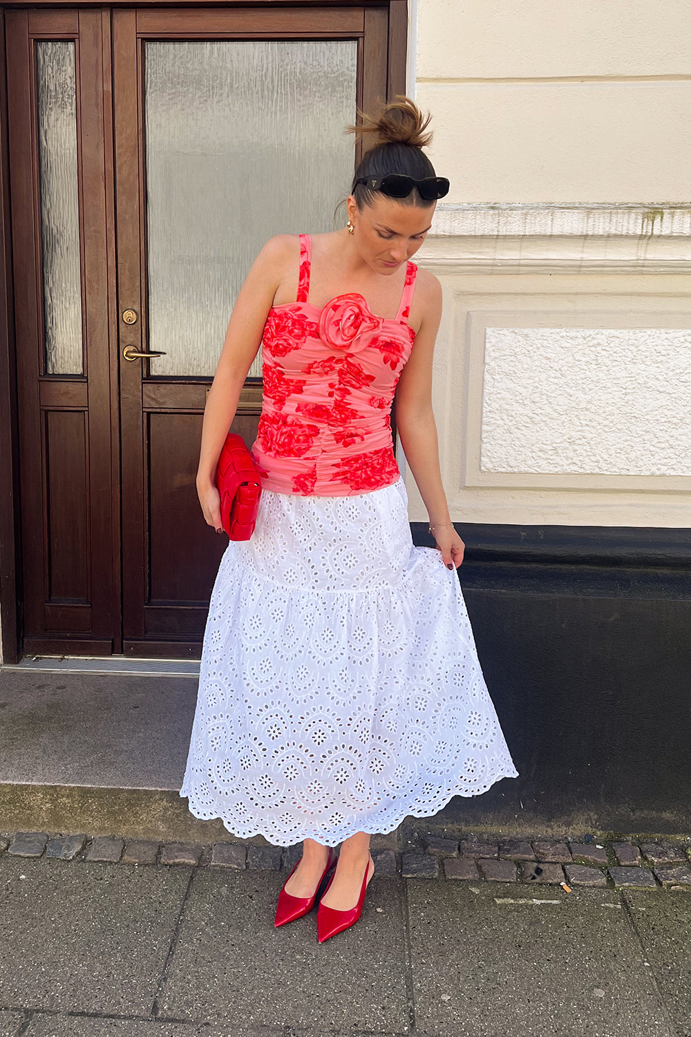 Sora Skirt White