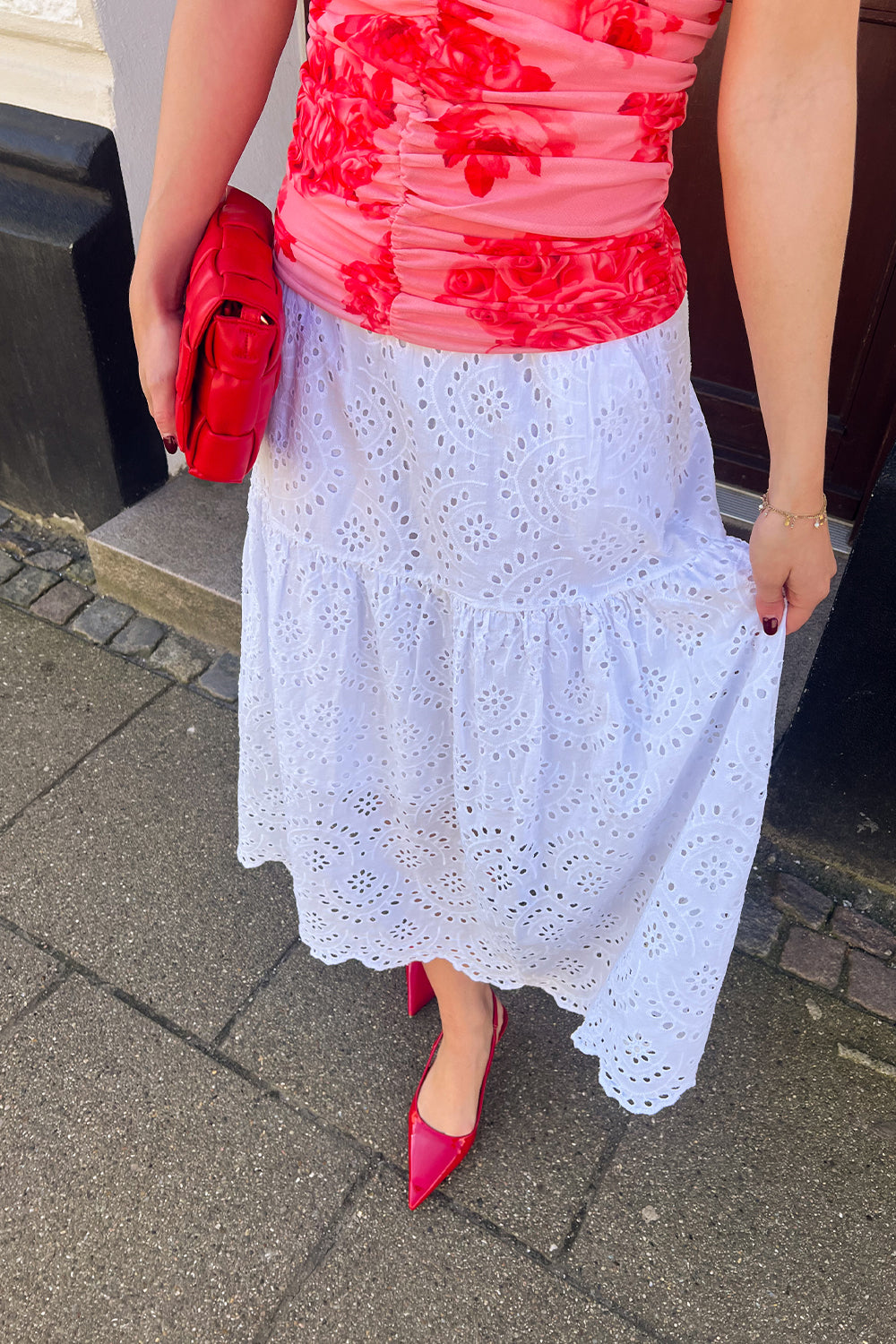 Sora Skirt White