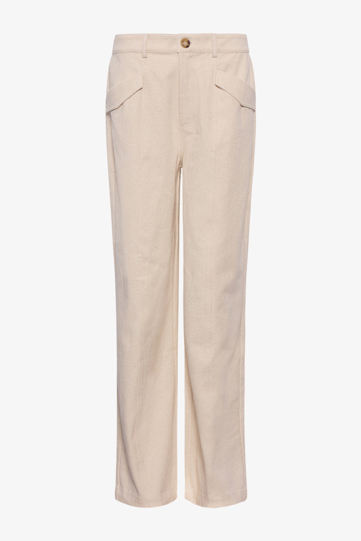 Noellas Stormy Pants Ivory. Køb Bukser hos www.noellafashion.dk