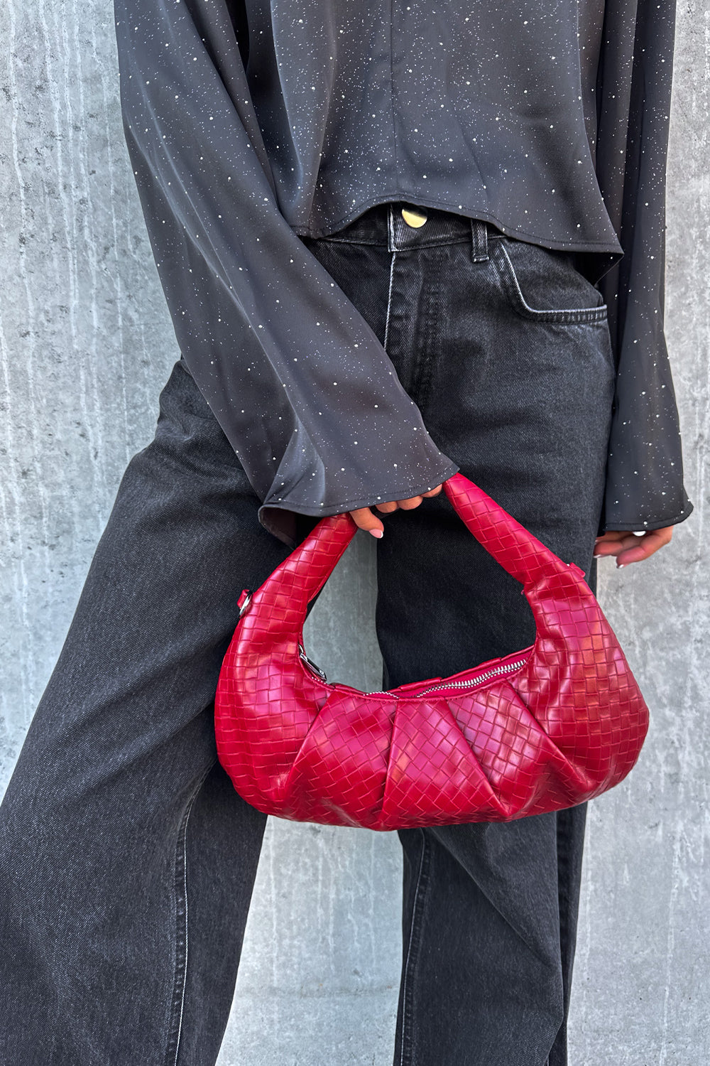Sula Faye Bag Dark Red