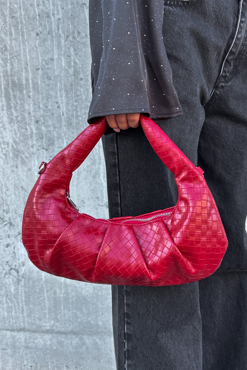 Noellas Sula Faye Bag Dark Red. Køb Tasker hos www.noellafashion.dk