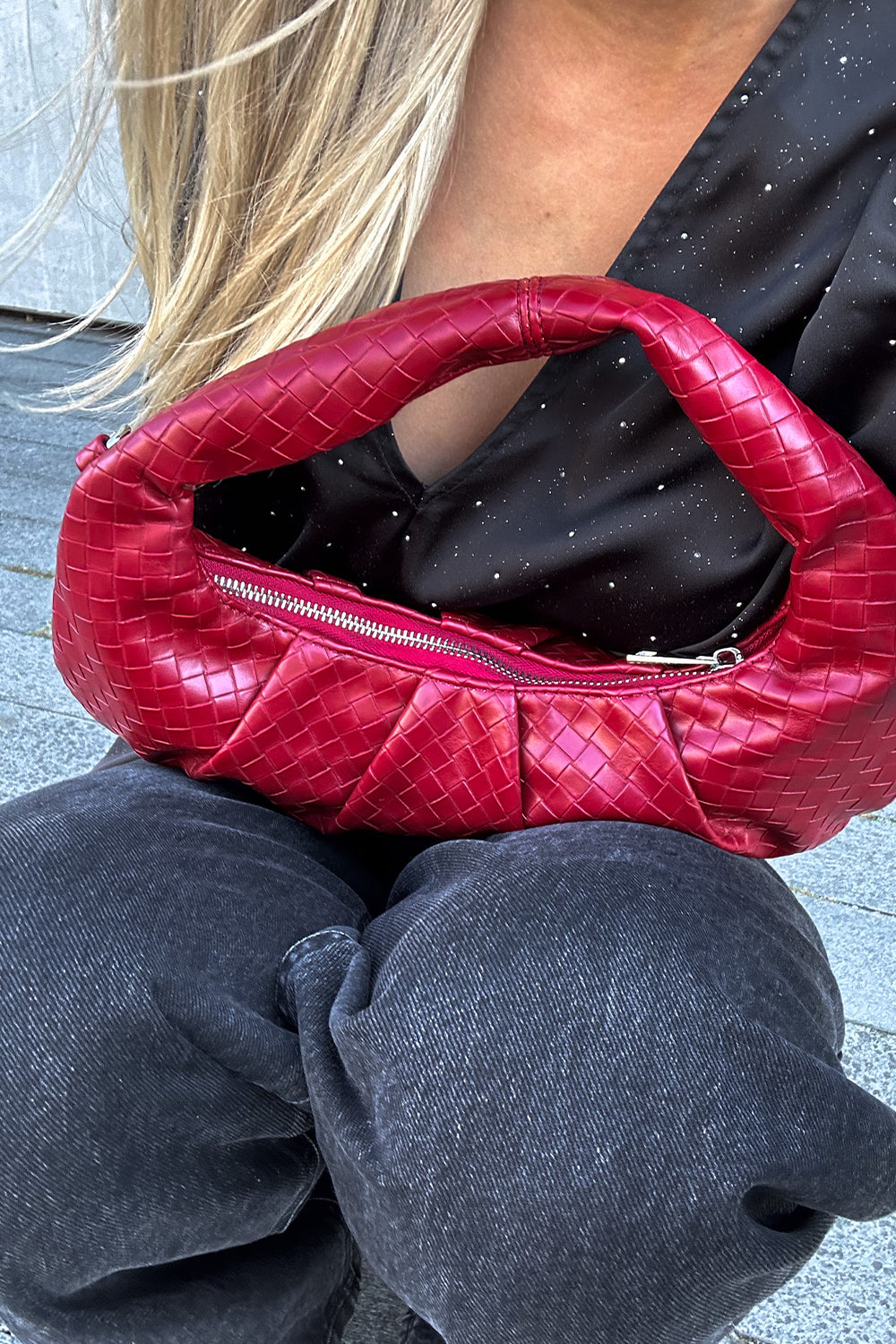 Sula Faye Bag Dark Red