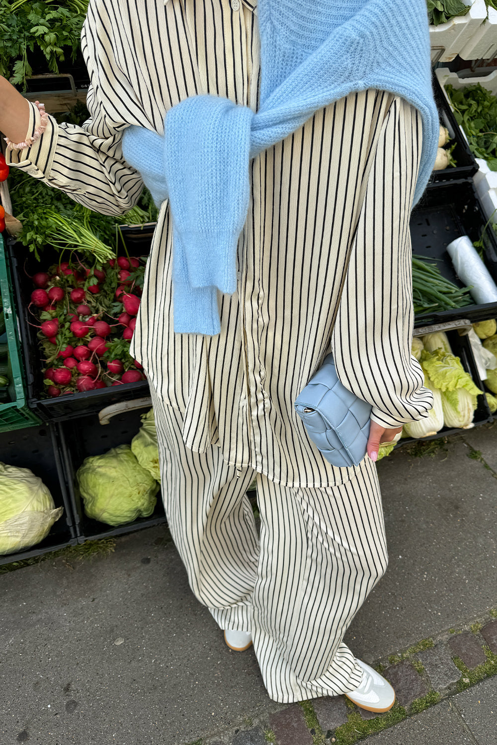 Suri Shirt Taya Crème Stripe