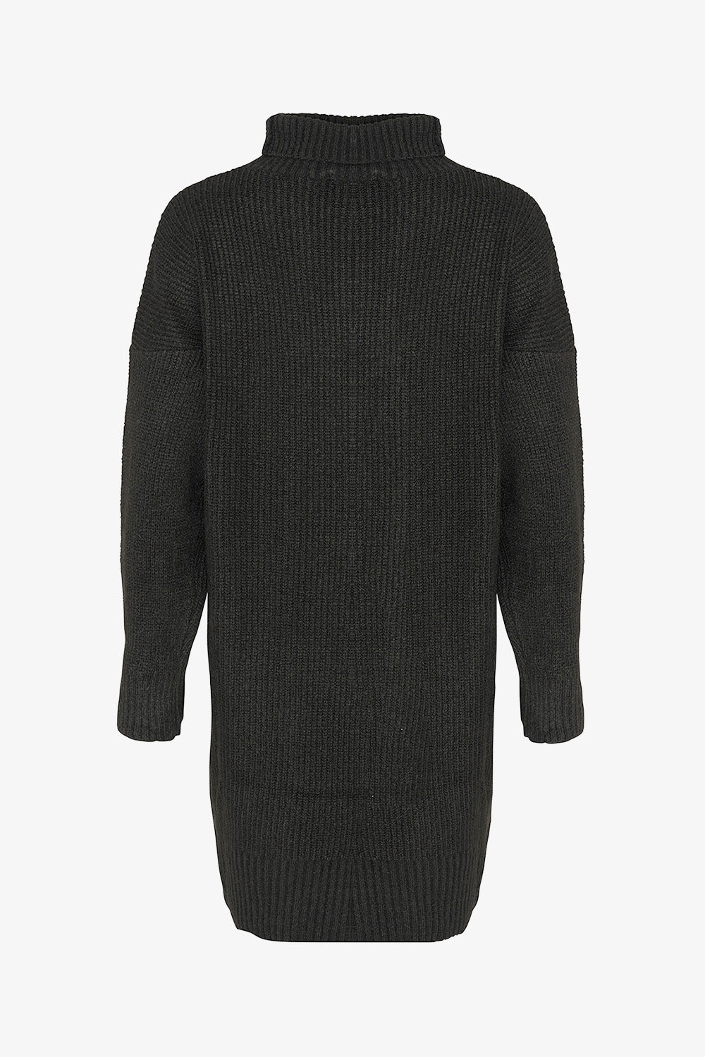 Taie Knit Dress Wool Black