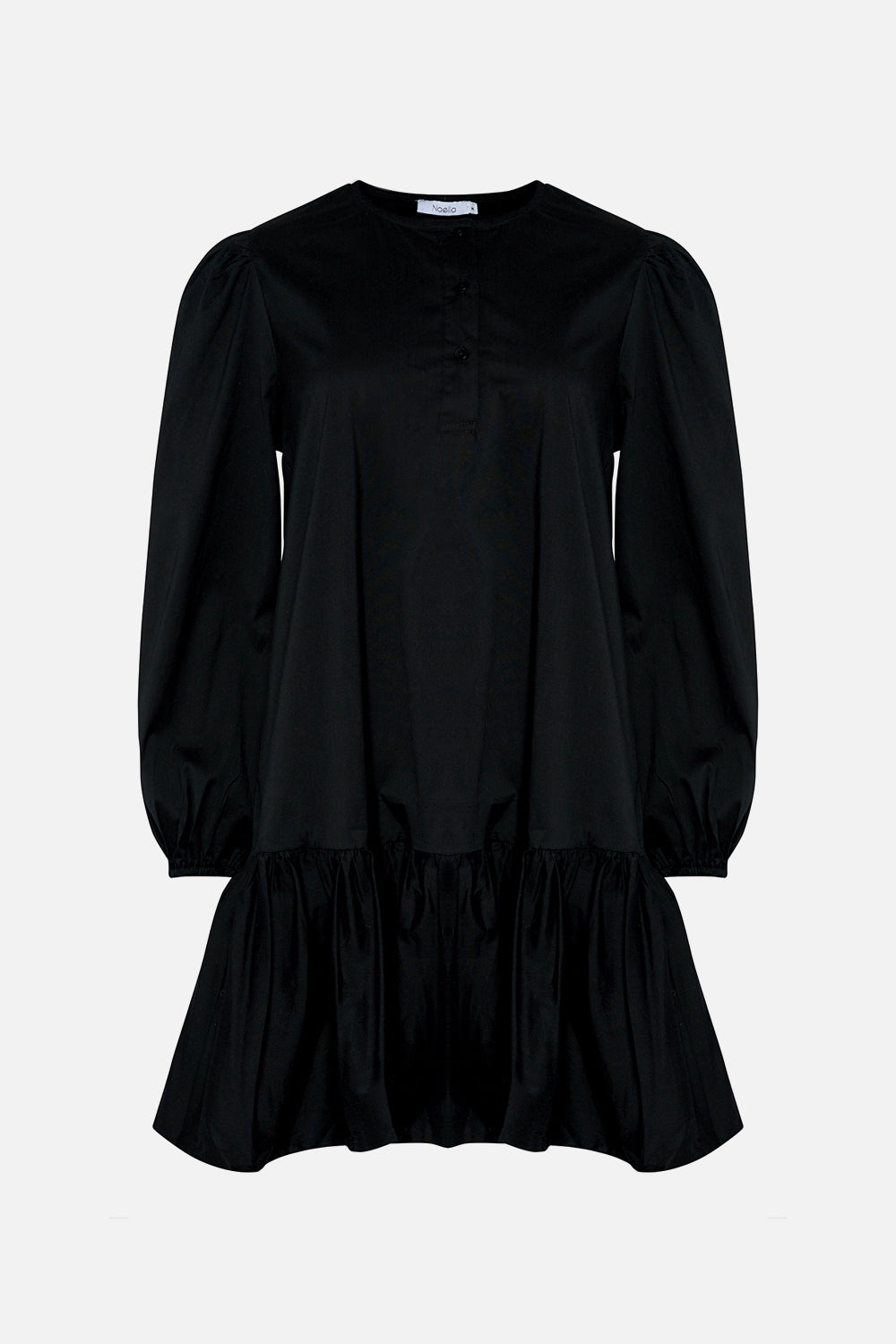 Taven Dress Poplin Black