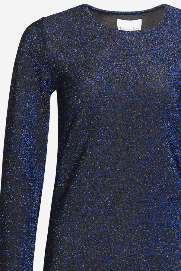 Tess l/s Blouse Blue