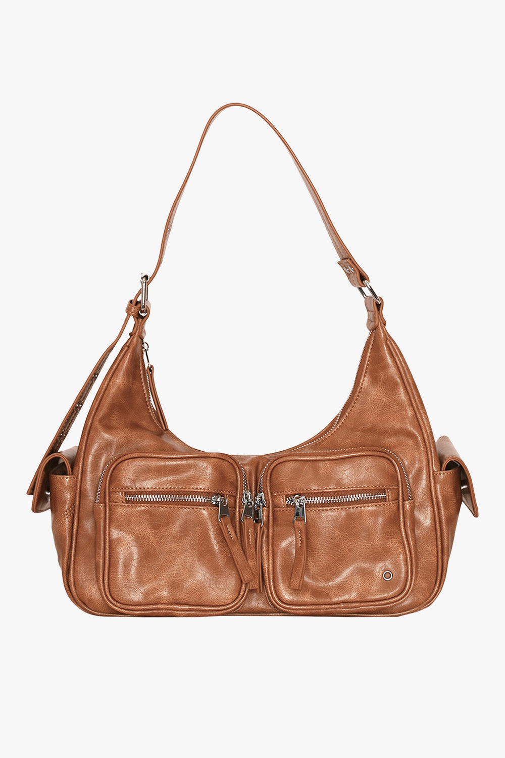 Tilda Bag Brown Washed Leather