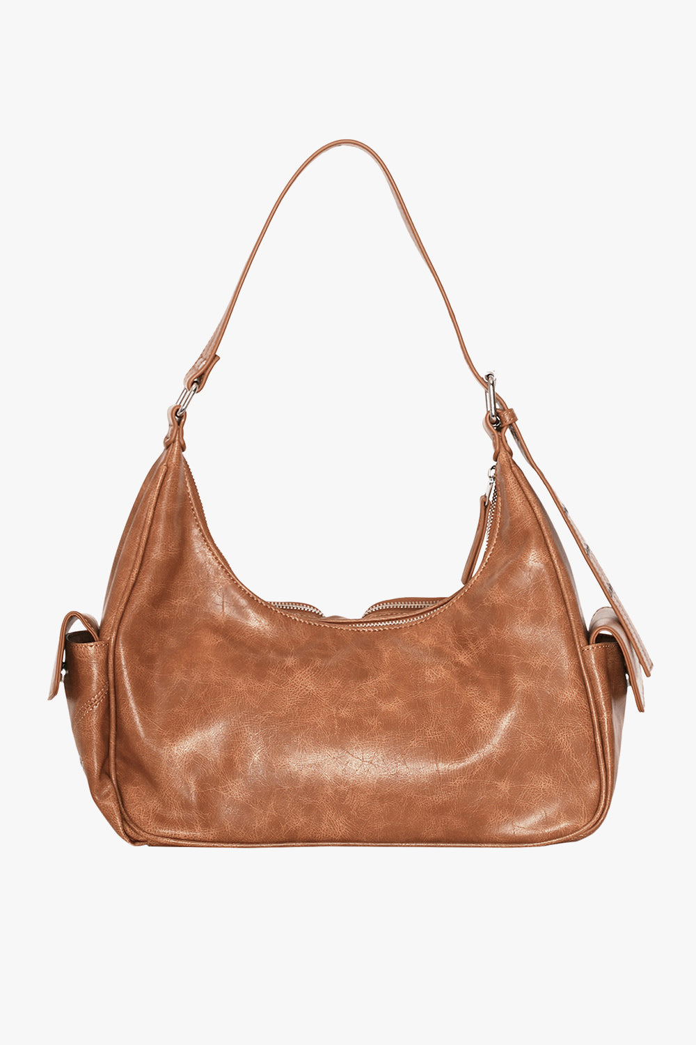 Tilda Bag Brown Washed Leather
