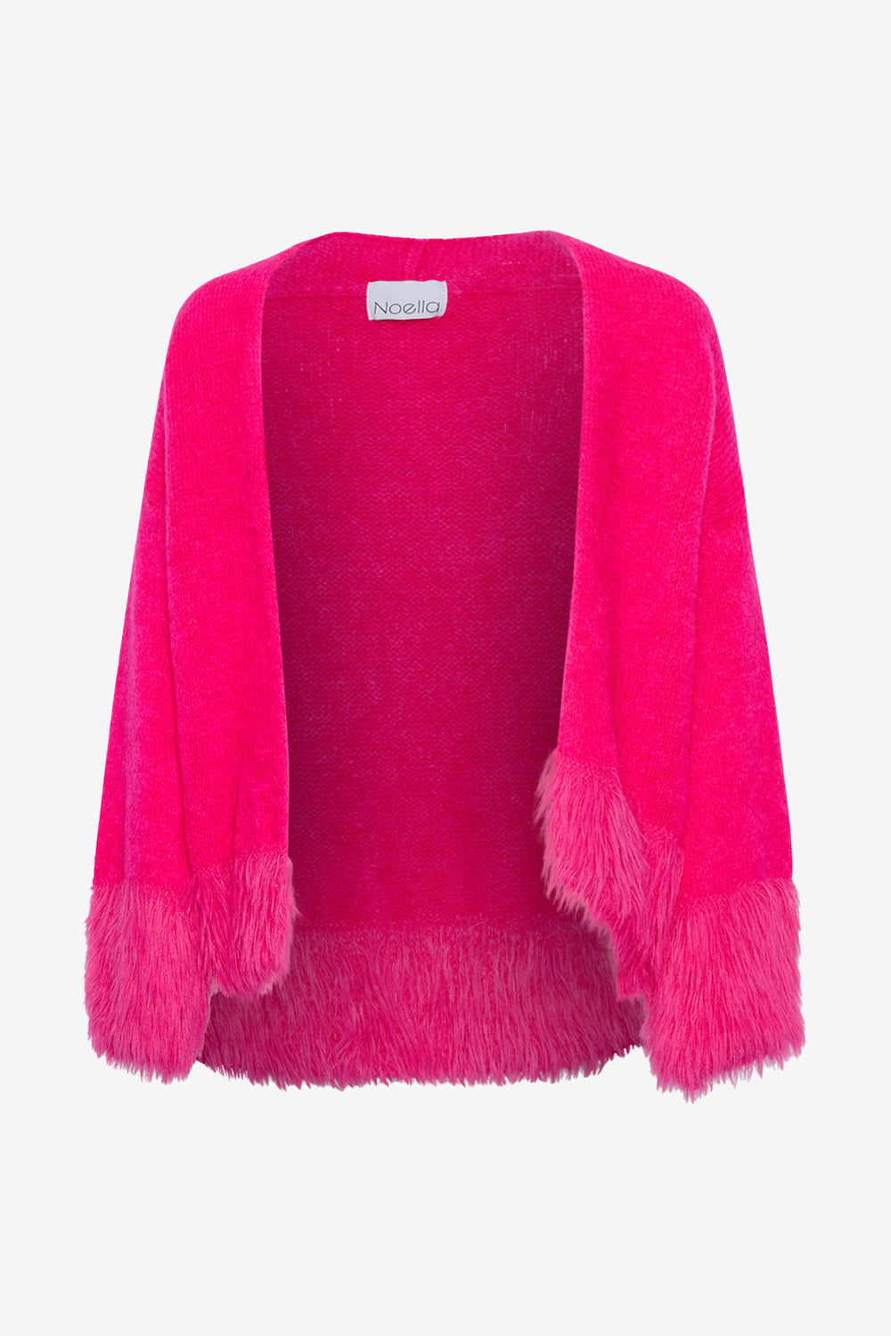 Tulip Knit Cardigan Pink