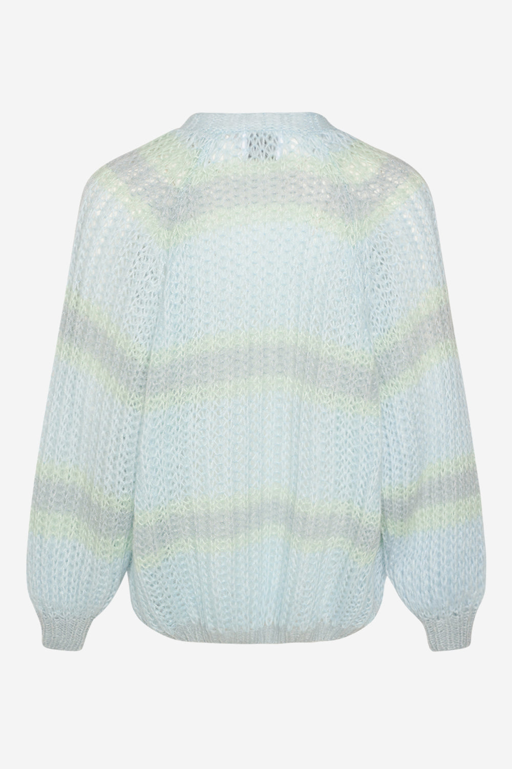 Vera Knit Cardigan Light Blue/Blue/Mint Mix