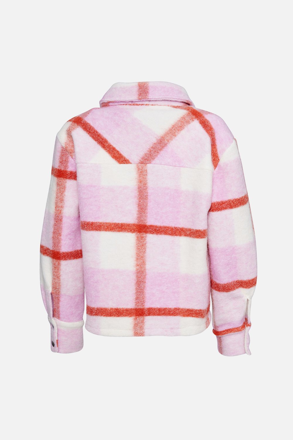 Viksa Jacket Short Wool Rose/red
