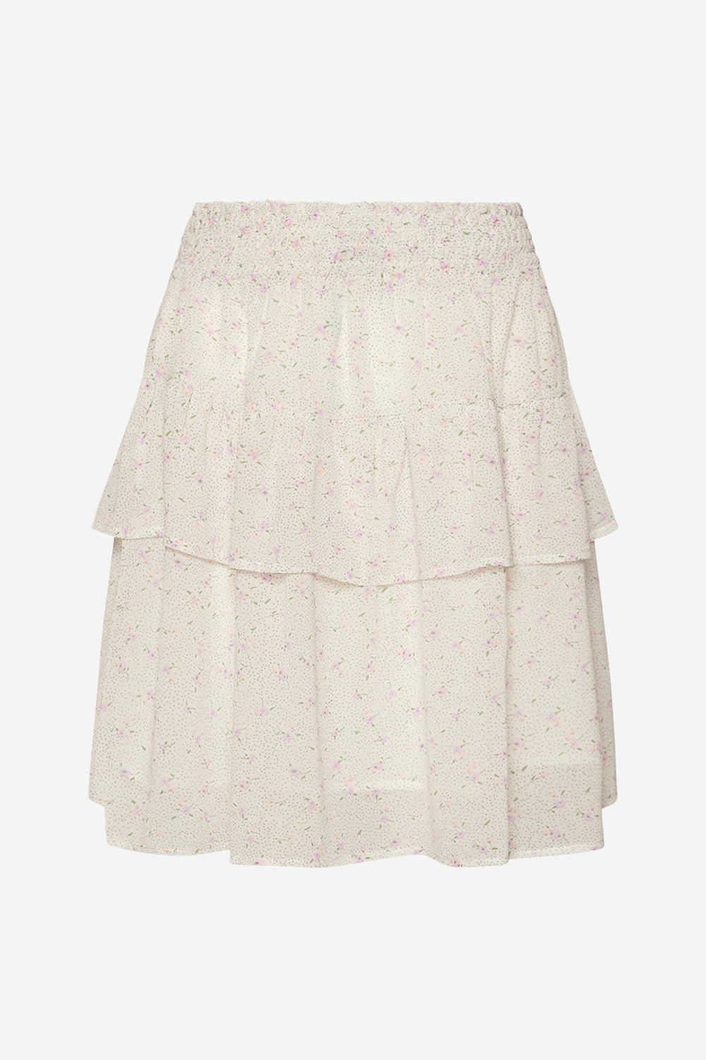 Noellas Zuez Skirt Blue dot flower.