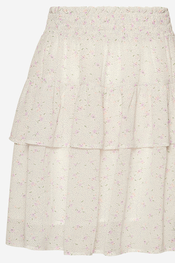 Zuez Skirt Blue dot flower