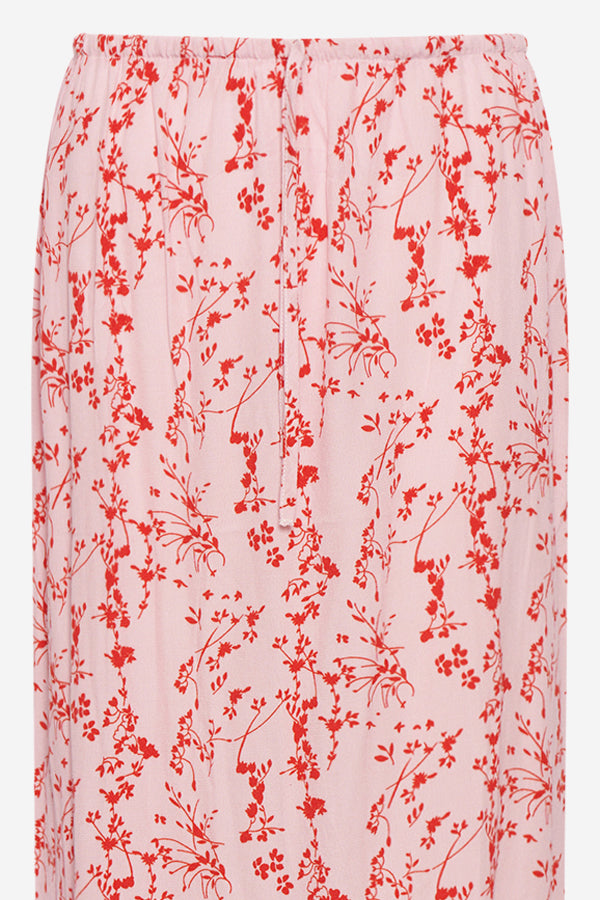 Shuna Skirt Rose/Red Flower