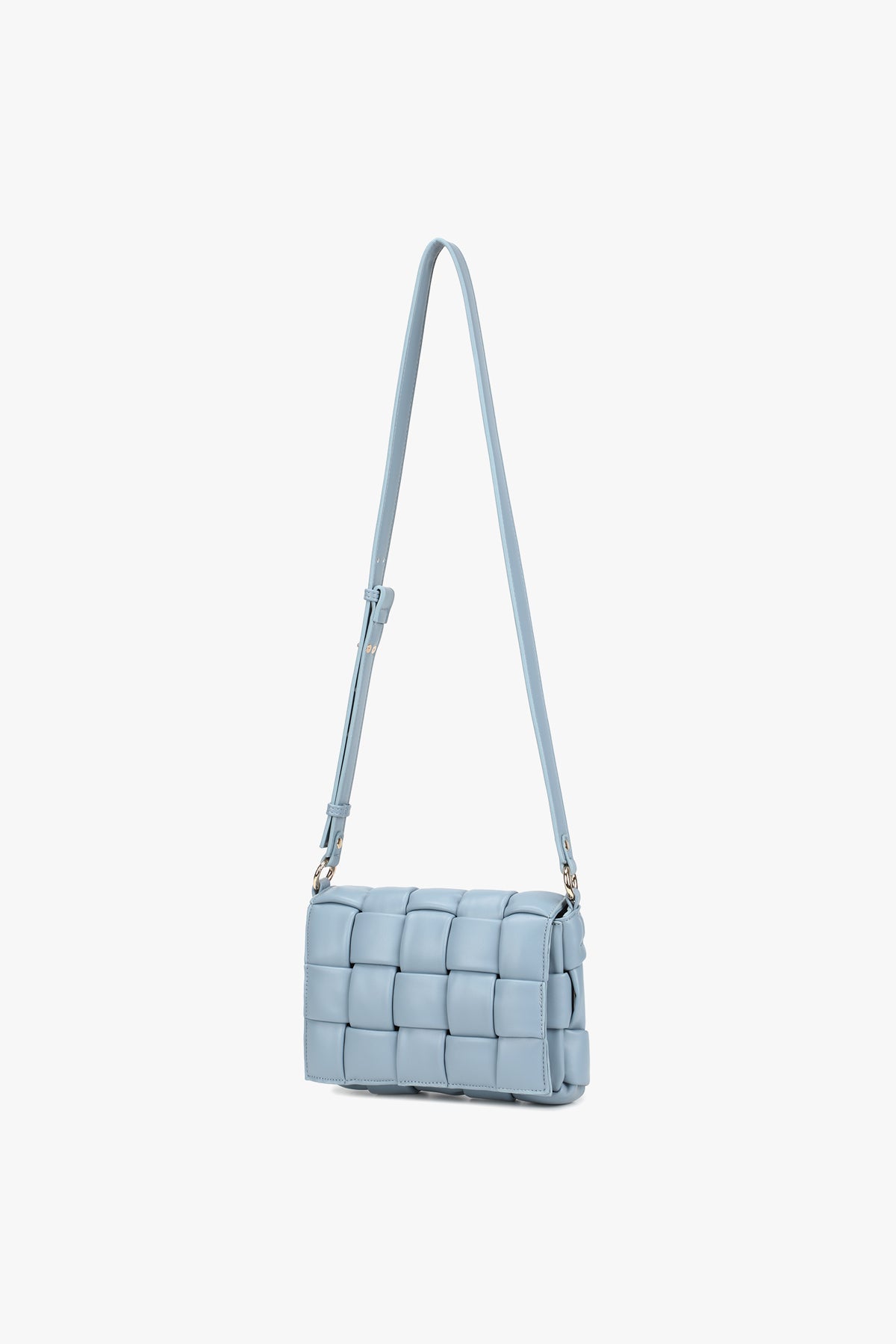 Noellas Brick Bag Smooth Blue. Køb Tasker hos www.noellafashion.dk